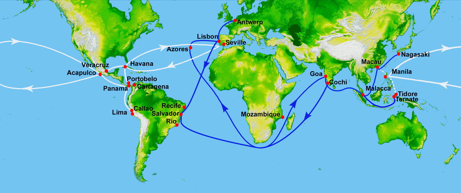 Crossing the Atlantic and Changing Taste